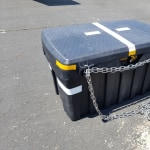 Contico Structural Foam Portable Tool Box, 20H x 37W x 21D, 12, 274  cu., Black