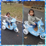 Kid trax cinderella best sale scooter