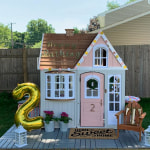 KidKraft Stoneycreek Cedar Outdoor Playhouse BJ s Wholesale Club