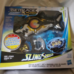  BEYBLADE Burst Turbo Slingshock Riptide Blast Set - Right/Left- Spin Launcher with Right-Spin Battling Top, Age 8+ : Toys & Games