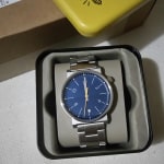 Barstow Three Hand Stainless Steel Watch FS5509 Fossil
