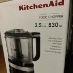  KitchenAid 3.5 Cup Food Chopper - KFC3516, Blue Velvet: Home &  Kitchen