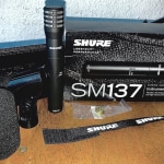 SM137 - Professional Instrument Condenser Microphone - Shure USA