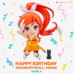 Hime and Yuzu Series 1 Ver Crunchyroll Nendoroid Figure