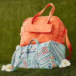 Large Travel Duffel Bag – Cotton | Vera Bradley