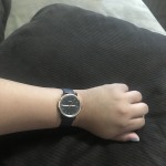 Neely Three Hand Gold Tone Stainless Steel Watch ES4675 Fossil