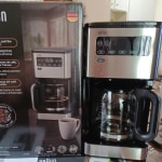 Braun 14-Cup PureFlavor Coffee Maker in Stainless Steel and Black