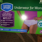 Depend Fresh Protection Adult Incontinence Underwear for Women, Extra-Large  - Blush, 80 ct.