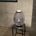 Pewter teardrop hotsell mina table lamp