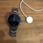 Smartwatch fossil explorist outlet hr tan leather ftw4016