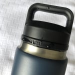 Yeti Rambler 26oz Tumbler Graphite Gunmetal Bottle Stainless Steel W/ Chug  Cap