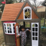 Kidkraft stoneycreek discount cedar outdoor playhouse