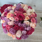その他 flower 100 Premium Long Stem Multicolored Roses | 1800Flowers.com