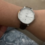 Jacqueline Brown Leather Watch - ES3708 