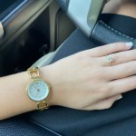Carlie Three-Hand Gold-Tone Stainless Steel Watch - ES5272 - Watch