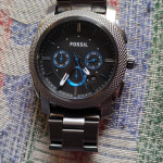 Fossil FS4552 Machine Black Chronograph Watch Review - WatchReviewBlog