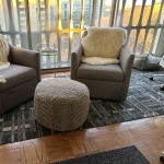 Melvin swivel slope arm chair store