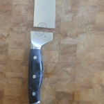 Pampered Chef Forged Chef's Knife 8” Very Sharp Blade RETIRED EUC
