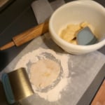 Pampered Chef Nesting Bowl & Bench Scraper Set 