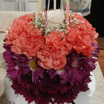 Birthday Wishes Flower Cake® - Bright Blooms & Candles | 1800Flowers