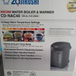 Zojirushi Cd-nac40bm Micom Water Boiler & Warmer - Metallic Black : Target
