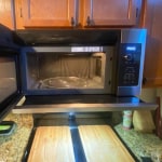 GE Profile 2.2 Cu. Ft. Over the Range Microwave in Stainless Steel with  Extendable Slide-Out Vent PVM9225SRSS - The Home Depot