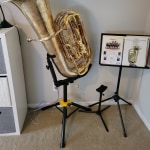 Hercules DS552B Low Brass Instrument Stand | Music & Arts