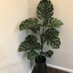 Large Faux Monstera Plant