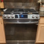 Samsung Bespoke Smart Slide-in Gas Range 6.0 cu. ft. w/ Smart Dial, Air Fry  & Wi-Fi in White Glass