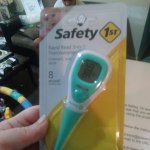 Safety 1st 2-in-1 Quick Read Thermometer in Arctic Blue
