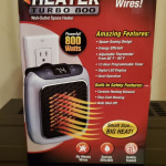 Handy Heater Turbo 800 Wall Outlet Ceramic Space Heater - Power Townsend  Company