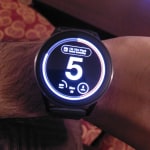 Gen 3 Smartwatch Control Black Silicone