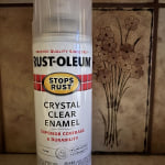 Rust-Oleum Stops Rust 12 Oz. Matte Clear Enamel Spray Paint, Clear