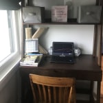 Elias Mid Century Modular Desk with Shelf World Market