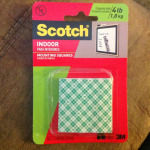 Scotch 3/4 In. W. x 150 In. L. Clear Removable Double-Sided Poster Mounting  Tape