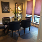Velvet channel back shop isadora dining chair