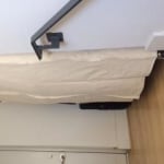 InterMetro Clothes Rack with Cotton Canvas Cover The Container Store