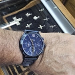 Fenmore Multifunction Navy Stainless Steel Watch - BQ2403 - Fossil