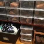 Best Value Case of 20 Our Shoe Box Clear, 13 x 7-1/2 x 4-1/4 H | The Container Store