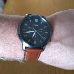 Neutra Chronograph Brown - Fossil FS5380 - Leather Watch