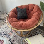 Elora Ivory Double Papasan Chair Cushion - World Market