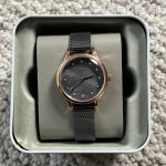 Laney Three Hand Smoke Stainless Steel Watch BQ3393 Fossil