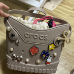 【未使用】クロックス/クラシックトートsmall&Medium BKBK 未使用】クロックス/クラシックトートsmall&MediumBKWH - メルカリ