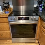 30 Electric Range with 15+ Ways To Cook Stainless Steel-GCFE3060BF