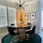 Bi cast leather molded tyler dining chair store
