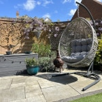 Hanging egg chair homebase sales