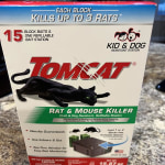 Tomcat Rat and Mouse Killer Bait, 15 ct.