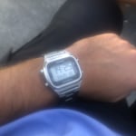 Retro Digital Digital Smoke Stainless Steel Watch - FS5888 - Fossil