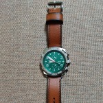 Bronson Chronograph Black LiteHide™ Leather Watch - FS5874 - Fossil