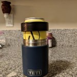 Yeti Rambler Colster Slim 12 Oz. Navy Stainless Steel Insulated Drink Holder  with Load-And-Lock Gasket - Foley Hardware